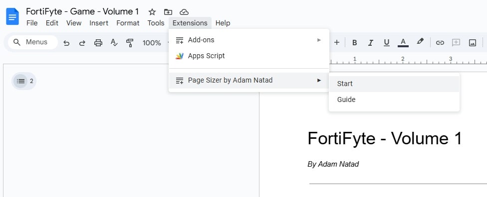 Custom Menu